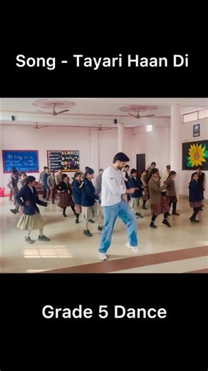 Simple Bhangra Steps Practice | Grade 5 Dance