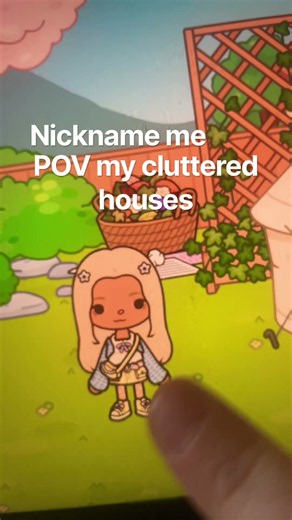 Nickname me!! #tocaboca #nickname #clutter #cutecore #pink