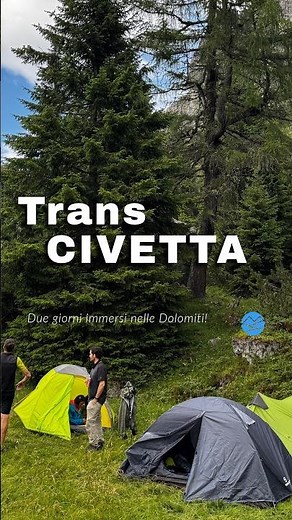 ANELLO DEL CIVETTA in 2 giorni: trekking epico nelle Dolomiti 🏔️⛺ (30km, 2400m D+) | TransCivetta