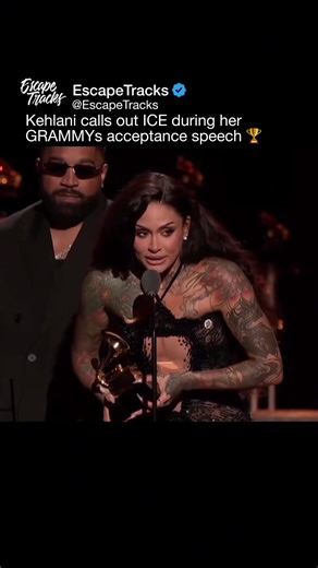 Kehlani's Powerful Grammy Speech Against ICE