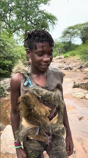 We are Tanzanians - Hadzabe Tribe bushmen 😍