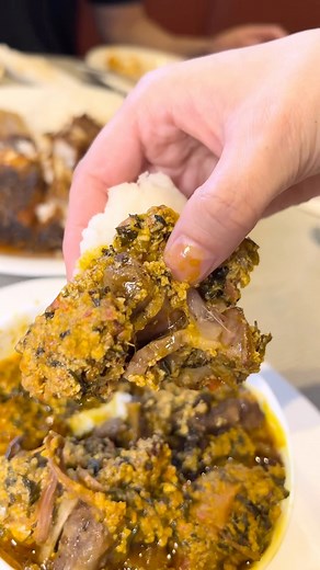 Thank you @dongkyuverymuch for the feature! Come get some egusi this week at Calabash! Open 12pm - 8:30pm today! We also deliver with Door Dash, GrubHub, & UberEATS! #Vegas #LasVegas #VegasBaby #LasVegasLocal #VegasLocals #Africa #AfricanFood #JollofRice #Delicious #LasVegasFood | Calabash African Kitchen