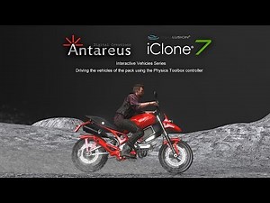 Interactive Modern Vehicles for iClone - Driving the vehicles