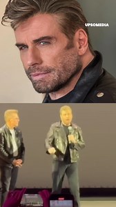 4.7K views · 25 reactions | Efsanevi aktör John Travolta 71 yaşında “Grease” filminin özel gösterimi için filmdeki karakteri olarak geri döndü. | Ikonlar | Facebook