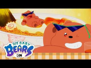 Swimming in Ramen 🍜🐻 | We Baby Bears | Cartoon Network UK