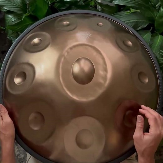 D Kurd (D Minor) 10 Notes, 440 Hz Handpan | Zendō Sounds