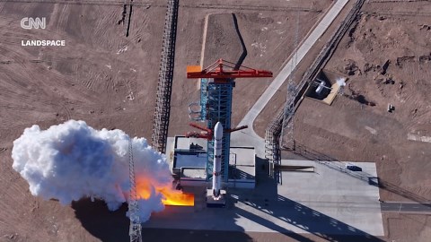 Chinese reusable rocket booster crashes during first historic orbital test