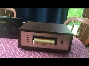 HEATHKIT 8-Track Stereo Tape Player DEMO