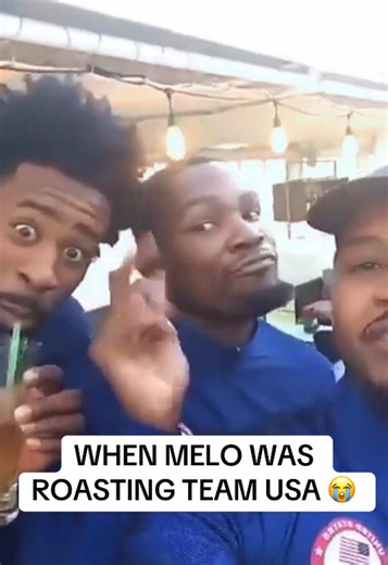 That 2016 Olympic team was legendary 🇺🇸😅 (CarmeloAnthony/Snapchat) #usa #funny #bball #melo