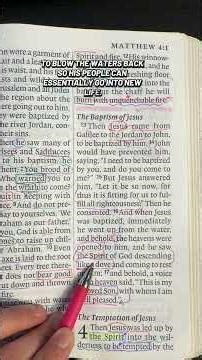 All THIS Hidden in Jesus’ Baptism? 🤯