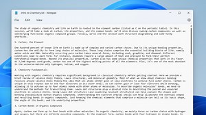 Microsoft Redesigns Notepad for Windows 11, Adds a Dark Mode