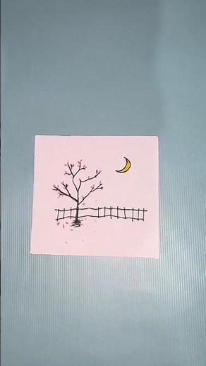 Miniature Art in 1 Minute | Satisfying Tiny Drawing 🌸