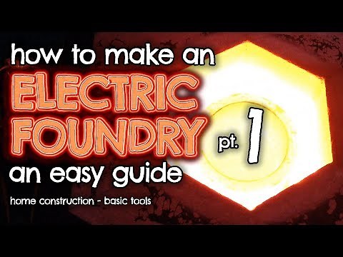 How to make an ELECTRIC Furnace (Foundry) for metal casting Part 1 by VOGMAN