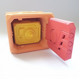 Safe Box with Lockable Door