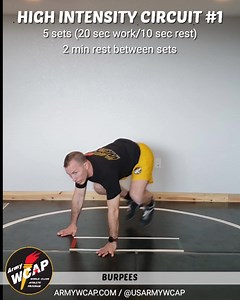 3.2K views · 12 reactions | IT’S WORKOUT WEDNESDAY! #DrivenToBeHealthy with U.S. Army World Class Athlete Program- WCAP Try this high intensity circuit workout developed by LTC Jason Barber from WCAP’s High Performance Team! #armywcap #ArmyMWRCares U.S. ArmyNational GuardU.S. Army ReserveU.S. Army Forces Command (FORSCOM)ExchangeU.S. Army Training and Doctrine CommandU.S. Army Materiel Command@ | Army Family and MWR Programs | Facebook