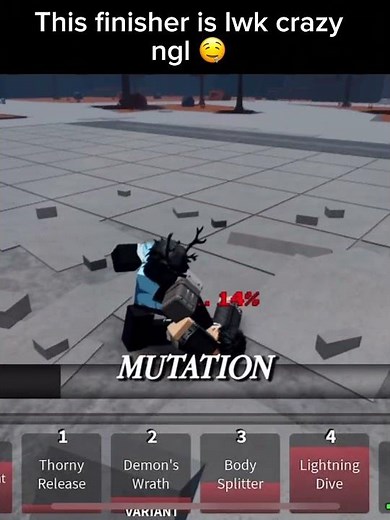 This finisher is lwk crazy 🤤 #roblox #battlegrounds #soulbound #tsb #jjs #fypシ゚ #edit #iframes