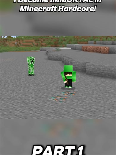 I Became IMMORTAL in Minecraft Hardcore! (Part 1)