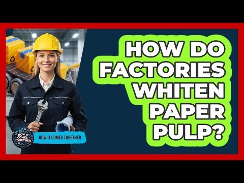 How Do Factories Whiten Paper Pulp?