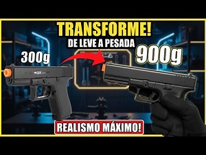 How to Make Your Airsoft Gun Real Weight! (Step-by-Step Tutorial) A Heavier Airsoft Gun!