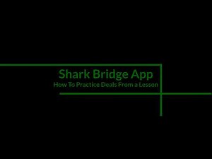 Shark Bridge App Tutorials