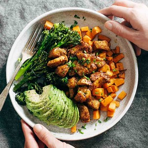Sheet Pan Chicken and Sweet Potato Meal Prep
