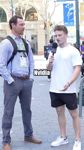 Describing Nvidia to a gym bro🤝 #shorts #interview #gymshorts #shortsfeed
