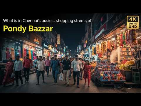 Pondy Bazaar: The Ultimate Shopping Paradise! 🛍️ Everything for ₹99? ✨