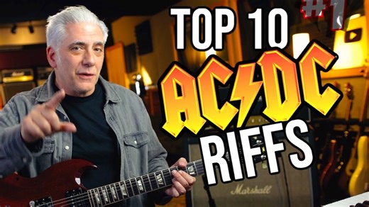 TOP 10 AC/DC RIFFS RANKED | Rick Beato