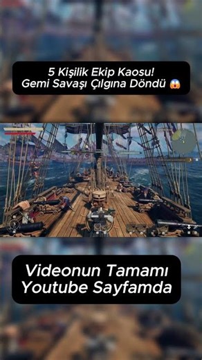 5 Kişilik Ekip Kaosu! Gemi Savaşı Çılgına Döndü 😱 | Windrose