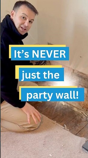 It’s Never just the party wall! #soundproofing #diy #fyp