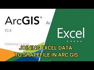 HOW TO JOIN EXCEL DATA TO THE ATTRIBUTE TABLE OF THE SHAPE FILE IN ARCGIS