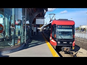 CALGARY CTRAIN: McKnight - Westwinds LRT Station (full station tour)