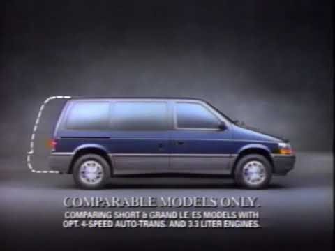 1993 All New Dodge Caravan Mini Van