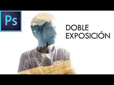 Photoshop CC Tutorial #9 - Double Exposure Effect | Spanish