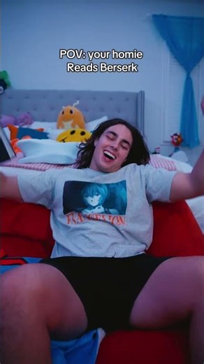 When your homie reads Berserk😭