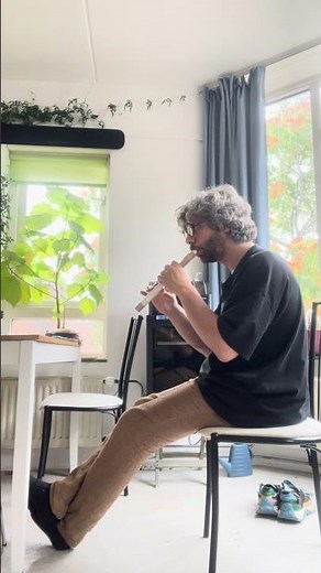 3d printed Native American drone flute, design by pitchblackcat