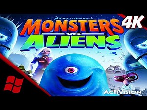 Monsters vs. Aliens (2009) PC Gameplay 4K - No Commentary