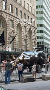 Charging Bull , Manhattan, New York 🇺🇸#usa #nyc #chargingbull | Travelusa withme