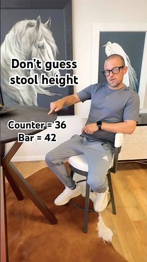 Bar Height vs Counter Height Stools — Don’t Order the Wrong One