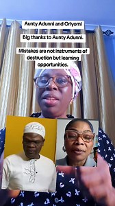 Mistake is not an instrument of destruction but learning. Message to Oriyomi. | Couples Connect Network By Sister Mariam Balogun