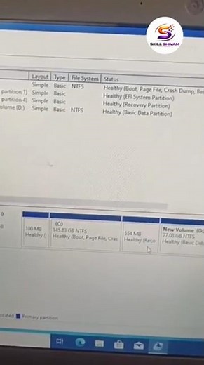 Windows Disk Management: Make a New Partition, #Windows #Partition #DiskManagement