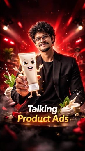 🤯 Talking Product Ads with AI (Zero Editing!) #shorts #productivity #aivideo #marketing