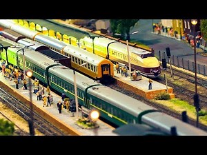 AMAZING MODEL RAILROAD RAILWAY SIZE HO SCALE 1:87*MODEL LOCOMOTIVES*MODEL TRAIN