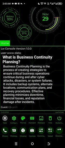 What is Business Continuity Planning?