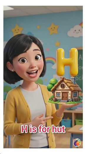 H letter words for kids || Alphabet words for kids #staylittlechannel #kidslearning