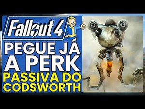 Como Pegar a VANTAGEM Passiva do CODSWORTH Fácil no Jogo Fallout 4 (Simpatia a Robôs)