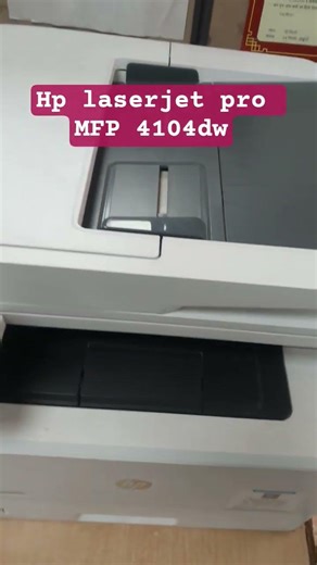 HP printer MFP 4104dw front view #printer