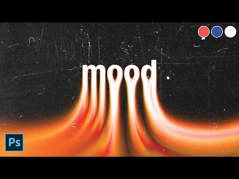 How to make melting text effect in adobe photoshop