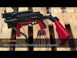 Installing your polymer folding stock adapter on the AR-6 Stinger II Tactical