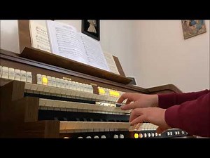 Georg Friedrich Händel, Largo aus Xerxes, HWV 40, "Ombra mai fu", Felix Ketterer, Orgel